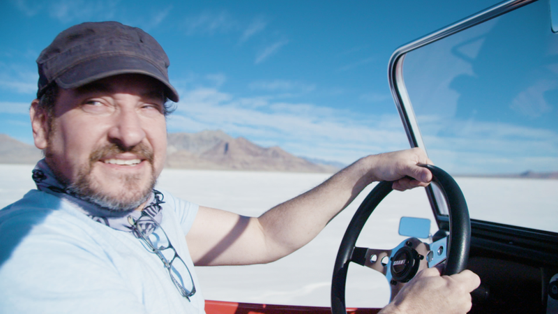 Illustration for article titled What It's Like to Drive a Very Slow Car Fast Across the Bonneville Salt Flats